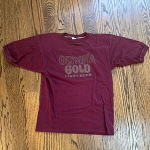 Vintage Olympia Gold Light Beer T-Shirt